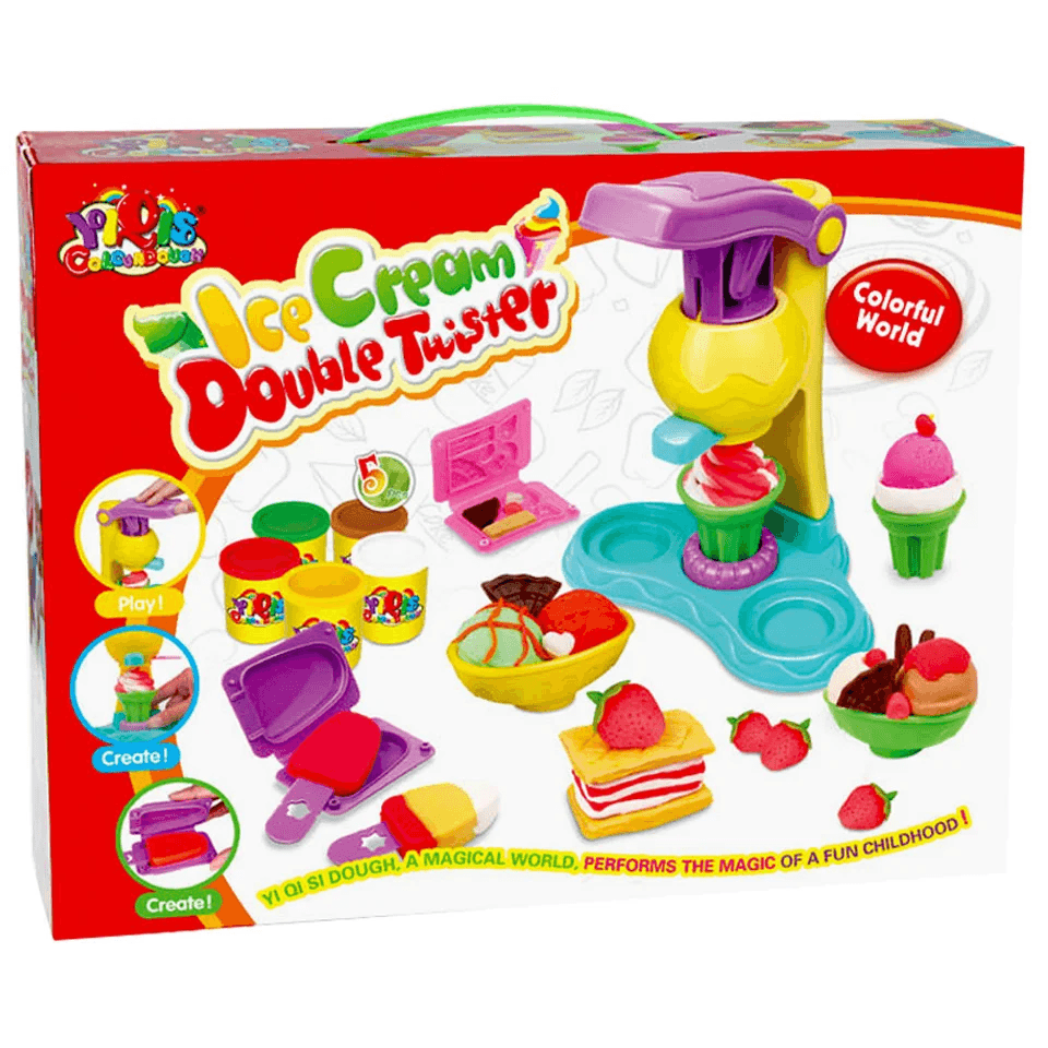 Ice Cream Machine ColorDough – Creative Play Set - Image 1