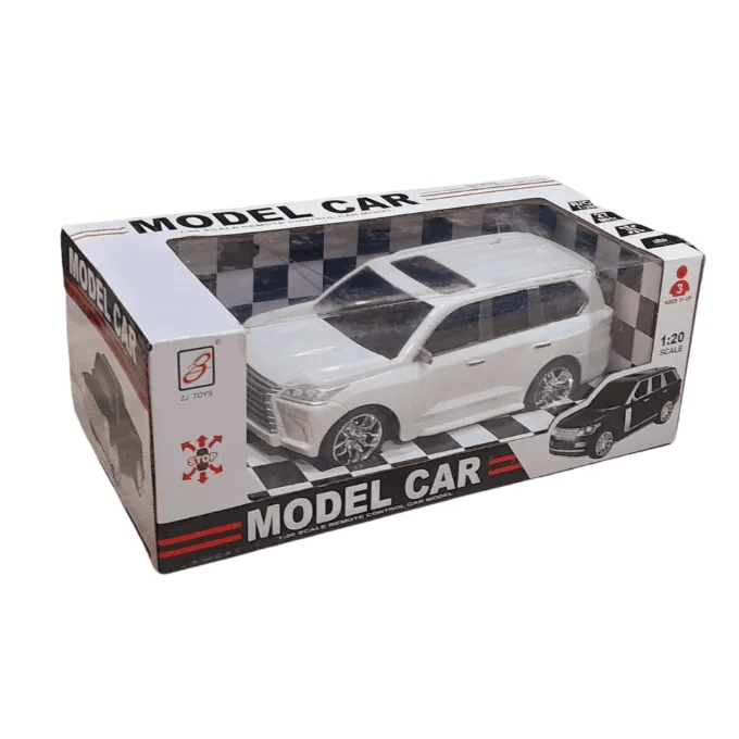Remote Control Lexus Model Car Toy – 8-Inch RC Car for Kids & Adults, White thumbnail 2