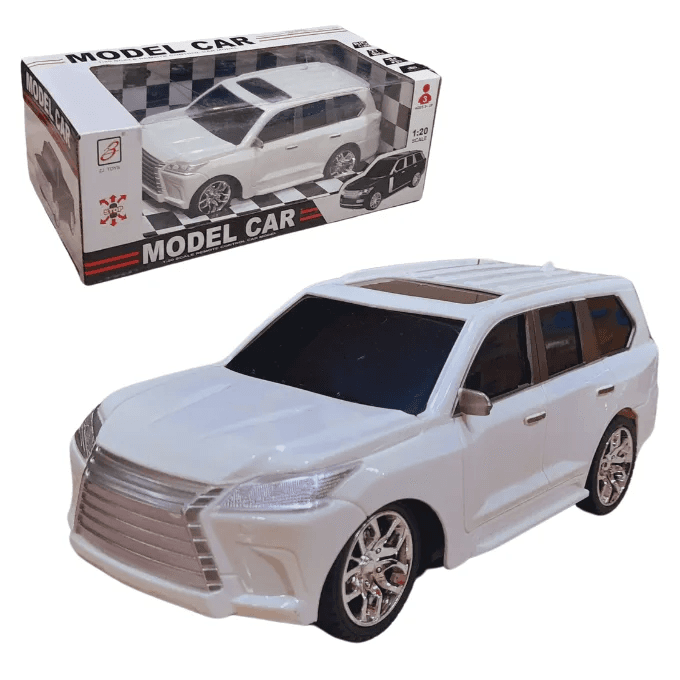 Remote Control Lexus Model Car Toy – 8-Inch RC Car for Kids & Adults, White thumbnail 3