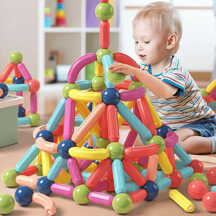 Magnetic Sticks Building Blocks – STEM Construction Toy for Kids (25, 36 & 42 pcs) - Image 1