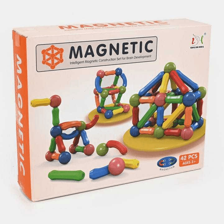 Magnetic Sticks Building Blocks – STEM Construction Toy for Kids (25, 36 & 42 pcs) thumbnail 4