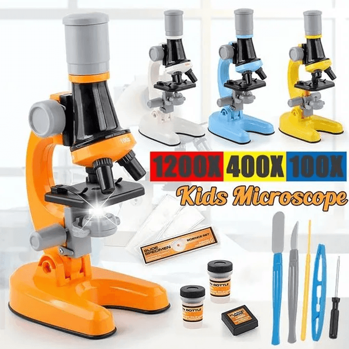 Educational Microscope Set – Science Exploration Kit thumbnail 3