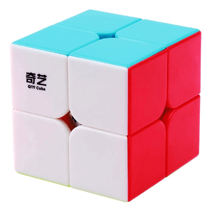 Speed Cube Puzzle 2x2x2 – Stickerless Fast-Spin Brain Toy thumbnail 2