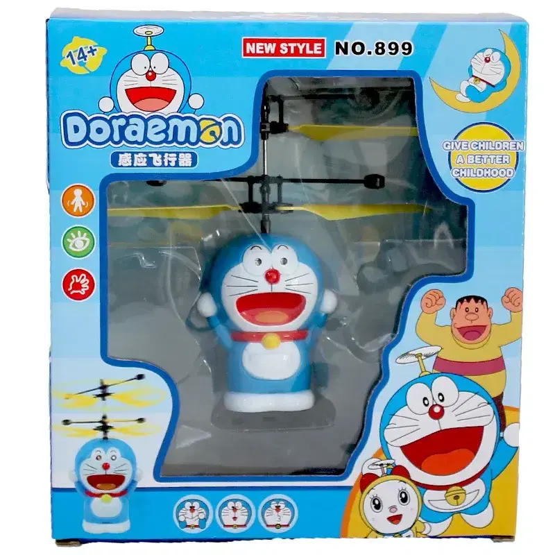 Flying Doraemon with Sensor – USB Rechargeable Interactive Flyer - Image 1